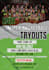 design sports, gym or fitness static flyer or motion poster