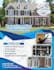 design professional lawn care and handyman service flyer