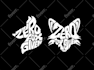 design typography logo word art in shape for brand clothing