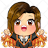 draw cute chibi style icon for profile, stream and stickers
