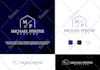 design real estate agent and realtor or mortgage logo