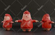 design stylized 3d characters, funko, textured, game, rig, animation, in blender