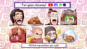 create express custom twitch emotes,sub badges