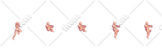 make custom 2d pixel art sprite animations for games