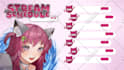make awesome vtuber or streamer stream schedule