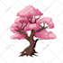 create cute animal illustrations for stickers or clip art