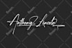 do typography calligraph signature logo