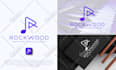 design sleek minimalist logo with brand style guides