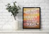 create wall art design and vintage poster design