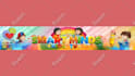 create very cool kids video intro logo animation
