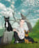draw anime couple portrait