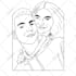 draw minimalist one line ar potrait of you or your pet
