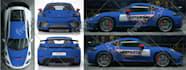 create professional racing car wrap design