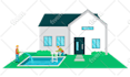 create 2d isometric illustration for your website
