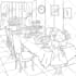 do children coloring book illustration ai or hand drawn
