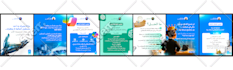 create arabic social media posts, social media designs