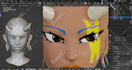 model  character in blender for unity nft games and animation