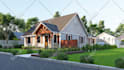 create best sketchup 3d models, exterior, with renders,home