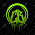 design deathmetal, metalcore icon symbol and emblem for band