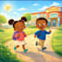 design 3d children book illustration and cover, children story book illustration
