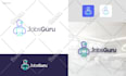 do modern business logo design with free brand guidelines