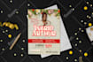 do leaflet concert event holiday health birthday new year flyer christmas card