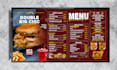 design animated menu video for TV or led