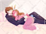 draw anime couple,oc couple,romantic art for you