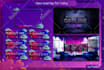 create a custom overlay for twitch, youtube, mixer