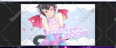 make a loading screen starting soon for vtuber or streamer
