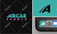 do a brand logo design through smart negative space