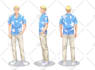design anime style character sheets and original characters