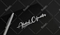 design photography, signature, scripted, cursive, style logo