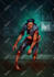 create dark art illustrations for a band or brand