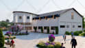 create realistic 3d exterior architectural rendering