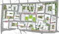 render architectural site plan, masterplan,  landscape plan