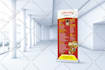 design roller, roll up banner, standee, retractable, pop up, x stand, pull up