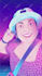 turn your photo into vaporwave style vector art
