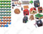 create isometric pixel art tilesets, props and objects