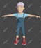 design and rig low poly 3d models and characters for games