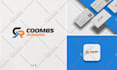 do a brand logo design through smart negative space