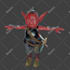 create a 3d low poly character