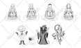 create animals cartoon character illustration design
