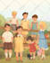 draw children story book illustration