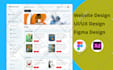 do modern figma website ui ux, dashboard design or mobile app ui ux design