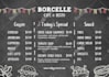 restaurant food menu, digital and TV screen menu design