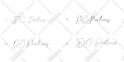 design calligraphy logo for photographers