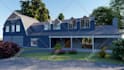 design house architectural model in sketchup and rendering