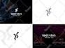 do dj music logo,and monogram,text,band,initial,producer,singer,,
