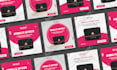 do creative social media design, post, banner ads in 24hrs